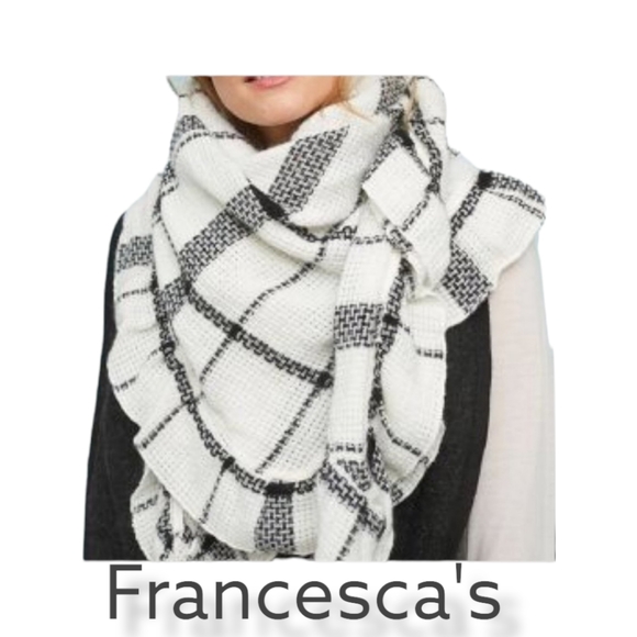 Francesca's Collections Accessories - Francesca's Ruffle Annie Scarf